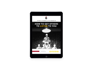 How to Get Other People to Listen to You | E-Book | Jeffrey Gitomer